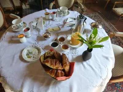 Nourriture dans le B&B/chambre d'hôtes ou à proximité