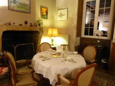 Coin salon dans l'établissement La Maison du Closier