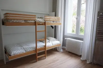Un ou plusieurs lits dans un hébergement de l'établissement Château des Basses Roches