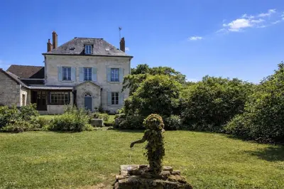 Jardin de l'établissement Grande maison #6 chambres #Proche Amboise/Tours