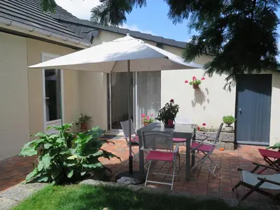 Jardin de l'établissement chez Annick