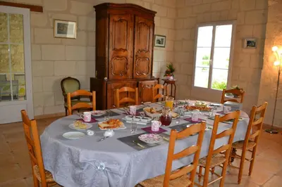 Plan de l'établissement LES CHAMBRES D HOTES DU LAVOIR