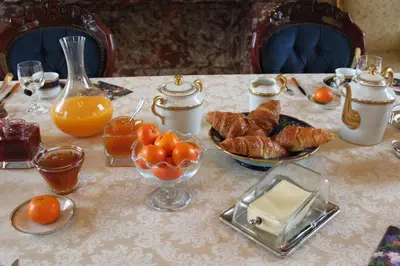 Nourriture dans le B&B/chambre d'hôtes ou à proximité