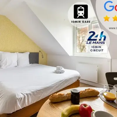 Appart Hotel NuitéeJour Le Mans Centre Jaurès