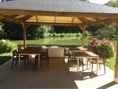 Jardin de l'établissement Le Moulin Calme