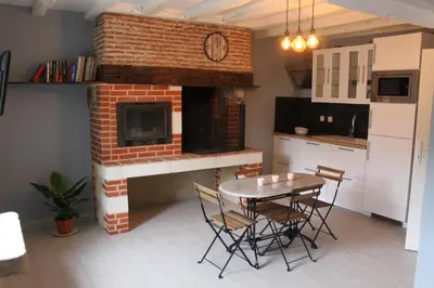 Cuisine ou kitchenette dans l'établissement Domaine de Praline Paprika