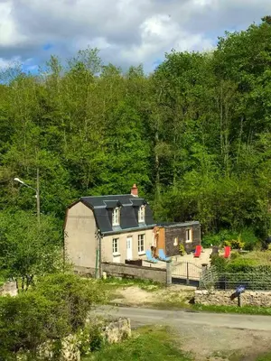 Paysage naturel près de la maison de vacances