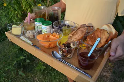 Nourriture dans le lodge ou à proximité
