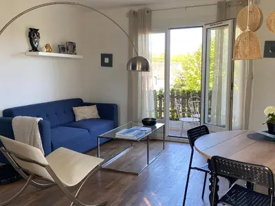 Coin salon dans l'établissement Le 7