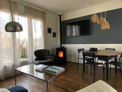 Coin salon dans l'établissement Le 7