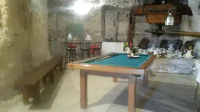 Plan de l'établissement maison troglodyte