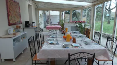 Boissons dans l'établissement chambre d'hôtes mansardée