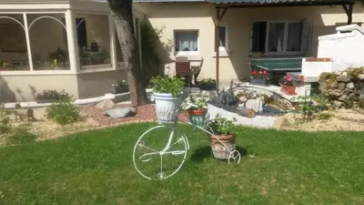 Jardin de l'établissement suite familiale 2 chambre