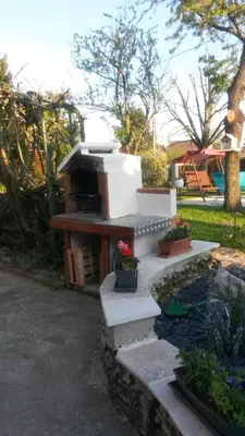 Jardin de l'établissement suite familiale 2 chambre