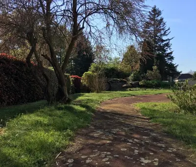 Jardin de l'établissement La Bodega
