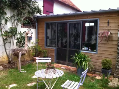 Jardin de l'établissement chambre chez l'habitant