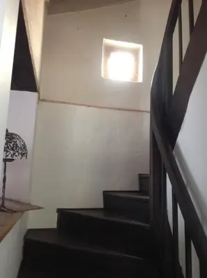 Coin salon dans l'établissement Chambre chez l'habitant au centre ville