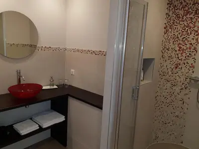 Salle de bains dans l'établissement la blanchetière