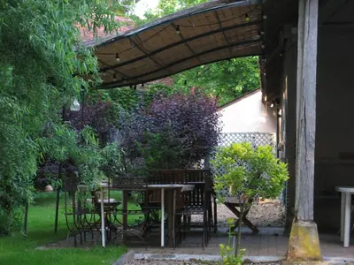 Jardin de l'établissement Logis de la Paqueraie