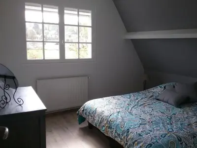 Un ou plusieurs lits dans un hébergement de l'établissement Au Nid Douillet