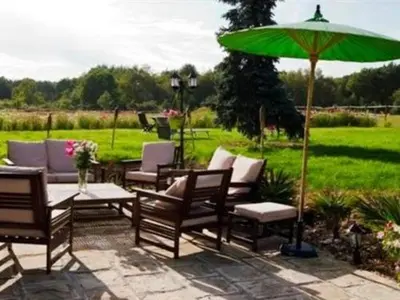 Jardin de l'établissement Le Clos Marie