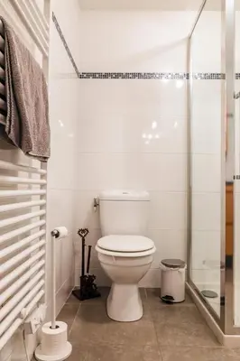 Salle de bains dans l'établissement Country House - La Charbonnière