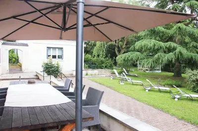 Jardin de l'établissement Country house - La Mercerie