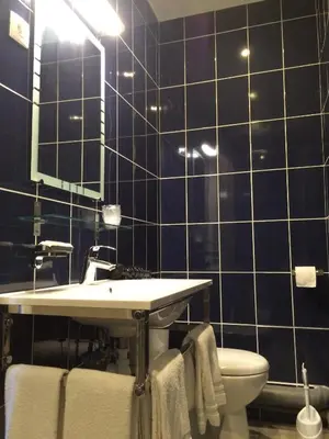 Salle de bains dans l'établissement Hotel Berthelot