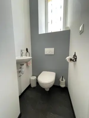 Salle de bains dans l'établissement Maison Prémartine