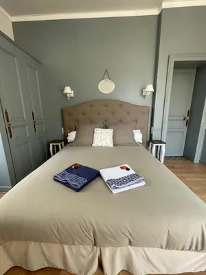 Un ou plusieurs lits dans un hébergement de l'établissement Maison Prémartine