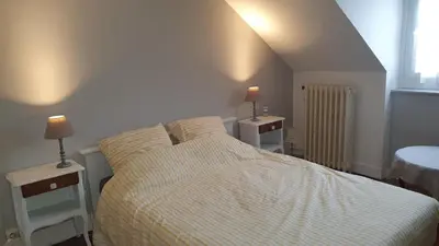 Un ou plusieurs lits dans un hébergement de l'établissement La maison d`hôtes de Constance
