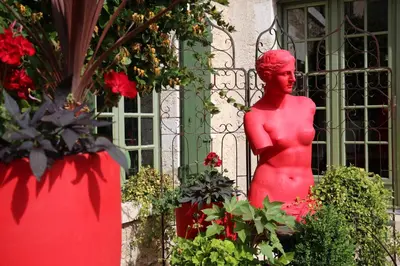 Jardin de l'établissement Taty Ginette Maison et Table d'Hôtes