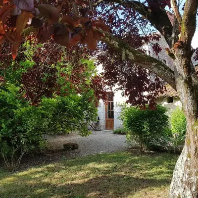 Jardin de l'établissement Le Logis de la Pataudière