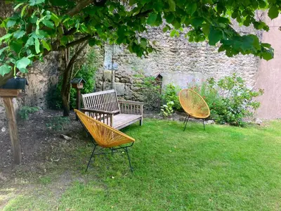 Jardin de l'établissement Chambre Alix