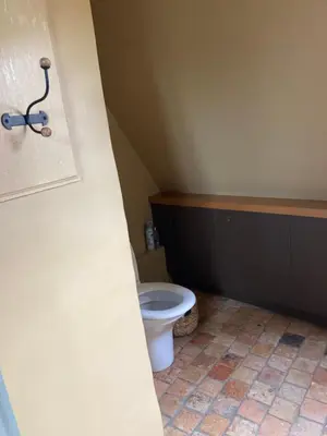Salle de bains dans l'établissement Chambre Alix