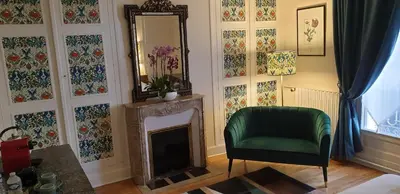 Coin salon dans l'établissement LA MAISON LEONARD