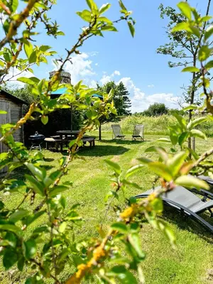 Jardin de l'établissement Gite de la Tour SPA PRIVÉ