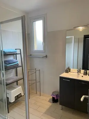Salle de bains dans l'établissement Gîte L'échappée Belle !