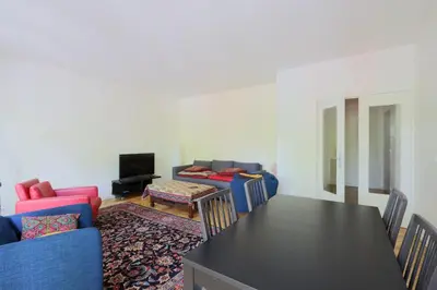 Coin salon dans l'établissement Spacious T3 #JeanJaurès#Tours #Hypercentre#parking