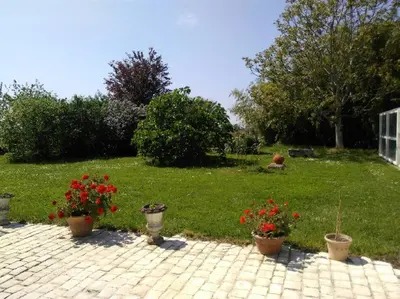 Jardin de l'établissement La Ferme du Bien Etre