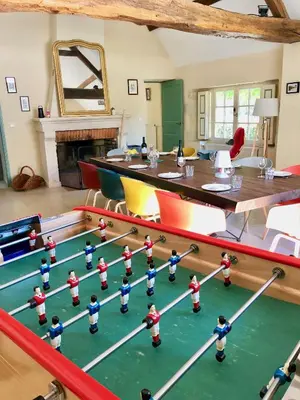 Billard dans l'établissement Domaine de l'Augeonnière