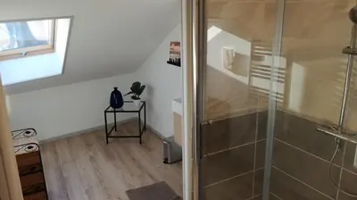 Salle de bains dans l'établissement Brume de Loire