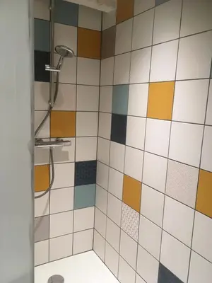 Salle de bains dans l'établissement Berlingot