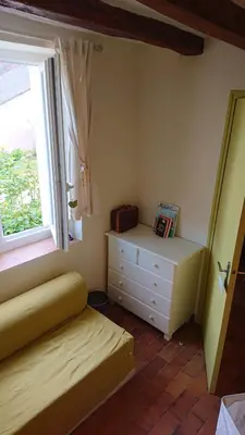 Coin salon dans l'établissement Longère du sud Touraine au Coeur du Val de Loire