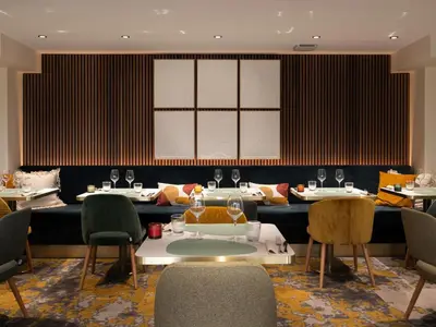 Coin salon dans l'établissement Mercure Le Mans Batignolles - Hotel & Spa