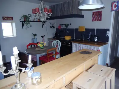 Plan de l'établissement Gîte des petites Poules rousses 9 personnes Zoo Parc Beauval Saint Aignan et Châteaux de la Loire