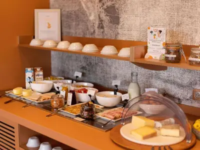 Nourriture dans l'hôtel ou à proximité