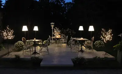 Jardin de l'établissement Villa Alecya