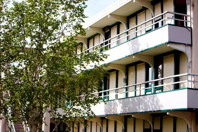 Balcon ou terrasse dans l'établissement Unisotel Tours