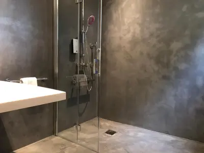 Salle de bains dans l'établissement Hotel Restaurant Du Parc Saumur Logis Elégance